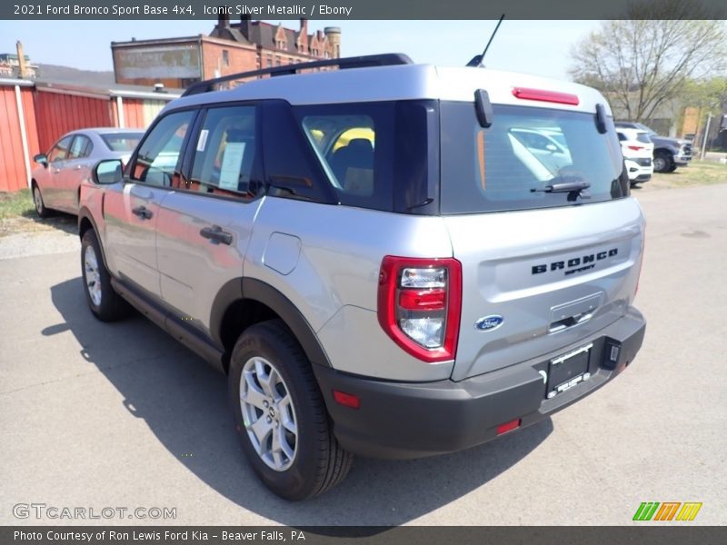 Iconic Silver Metallic / Ebony 2021 Ford Bronco Sport Base 4x4