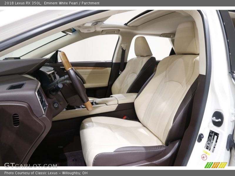 Eminent White Pearl / Parchment 2018 Lexus RX 350L