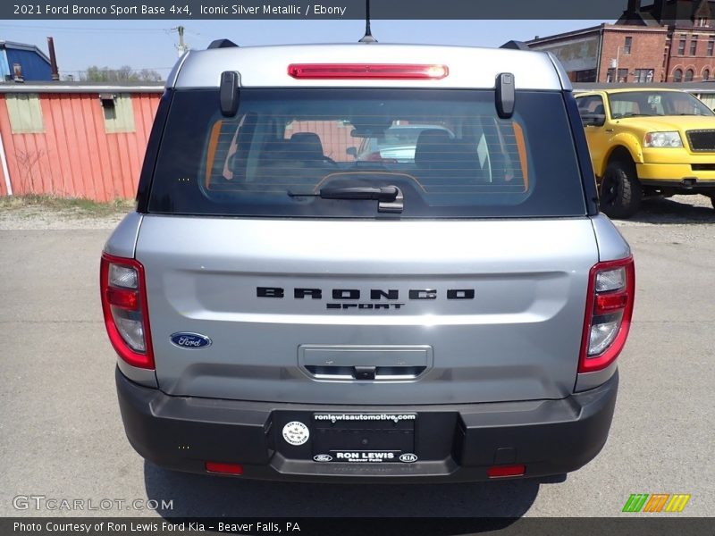 Iconic Silver Metallic / Ebony 2021 Ford Bronco Sport Base 4x4