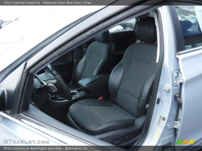 Iridescent Silver Blue Pearl / Gray 2013 Hyundai Sonata SE