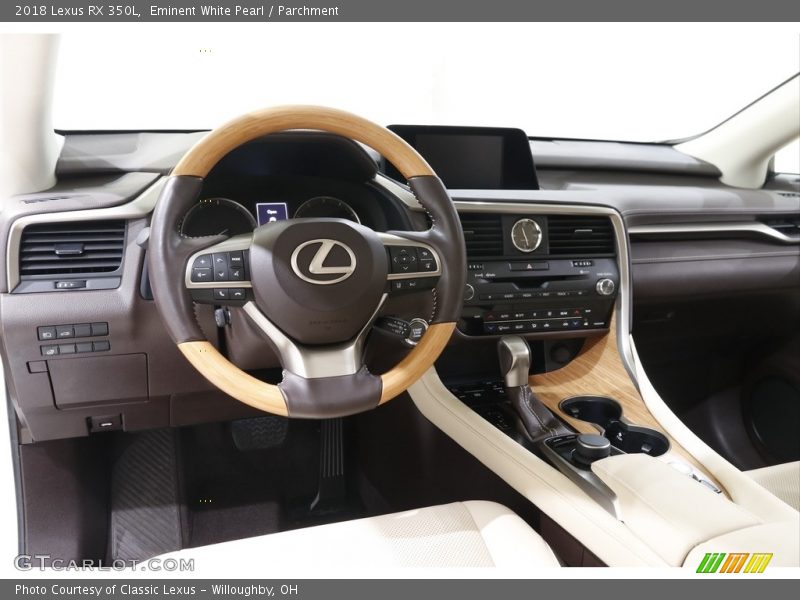 Eminent White Pearl / Parchment 2018 Lexus RX 350L