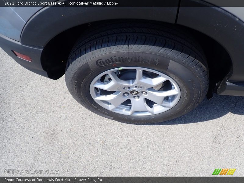 Iconic Silver Metallic / Ebony 2021 Ford Bronco Sport Base 4x4