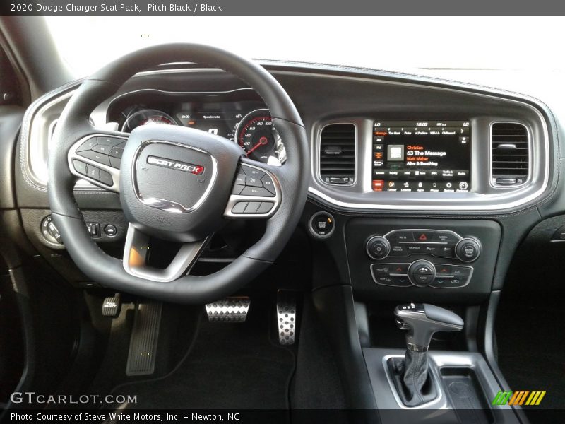 Pitch Black / Black 2020 Dodge Charger Scat Pack