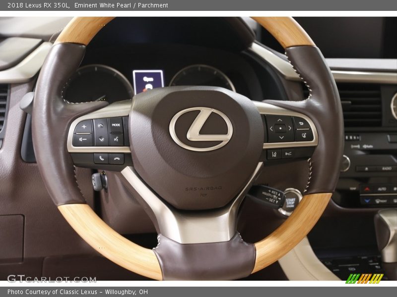 Eminent White Pearl / Parchment 2018 Lexus RX 350L