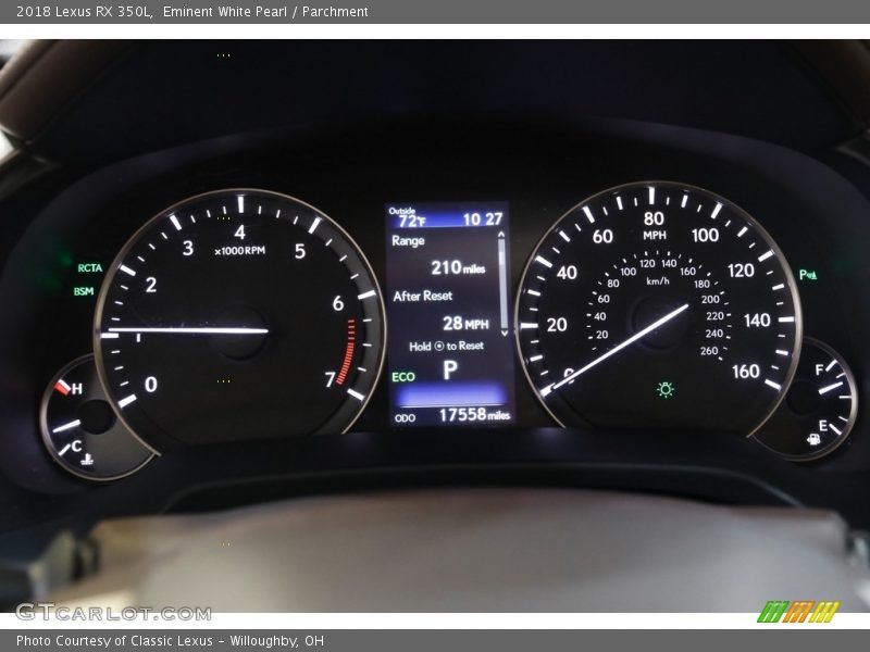 Eminent White Pearl / Parchment 2018 Lexus RX 350L