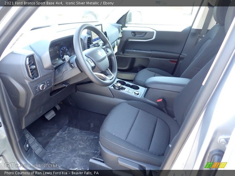 Iconic Silver Metallic / Ebony 2021 Ford Bronco Sport Base 4x4