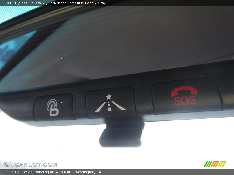 Iridescent Silver Blue Pearl / Gray 2013 Hyundai Sonata SE