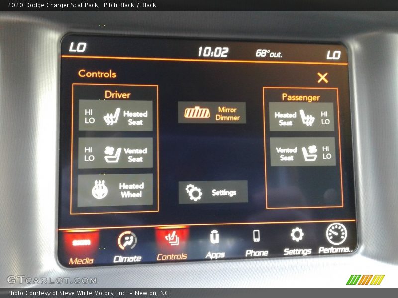 Pitch Black / Black 2020 Dodge Charger Scat Pack