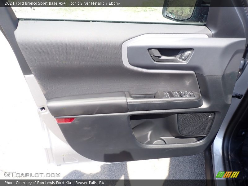 Iconic Silver Metallic / Ebony 2021 Ford Bronco Sport Base 4x4