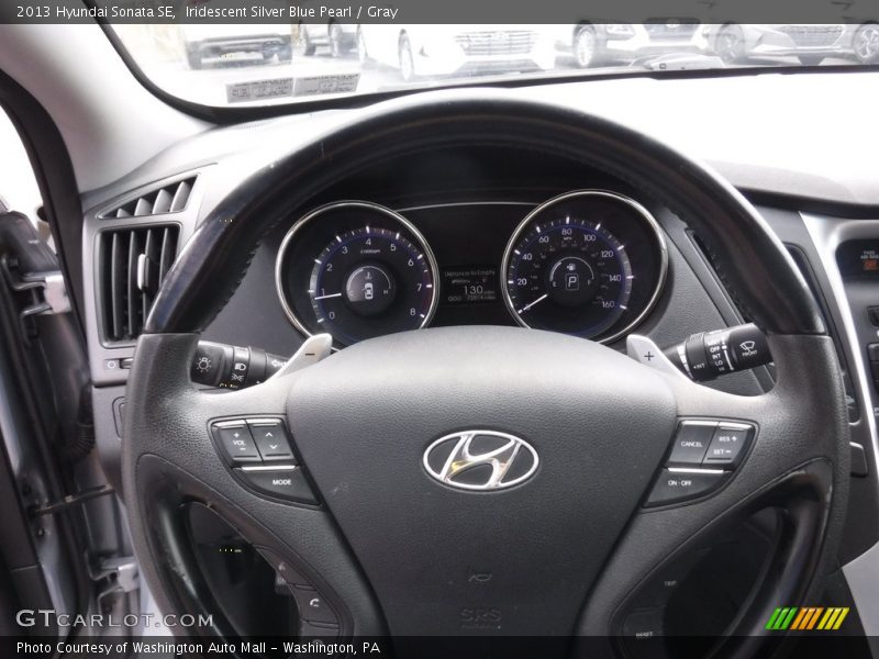 Iridescent Silver Blue Pearl / Gray 2013 Hyundai Sonata SE