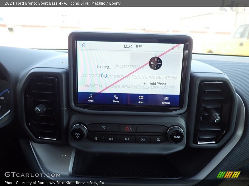 Iconic Silver Metallic / Ebony 2021 Ford Bronco Sport Base 4x4