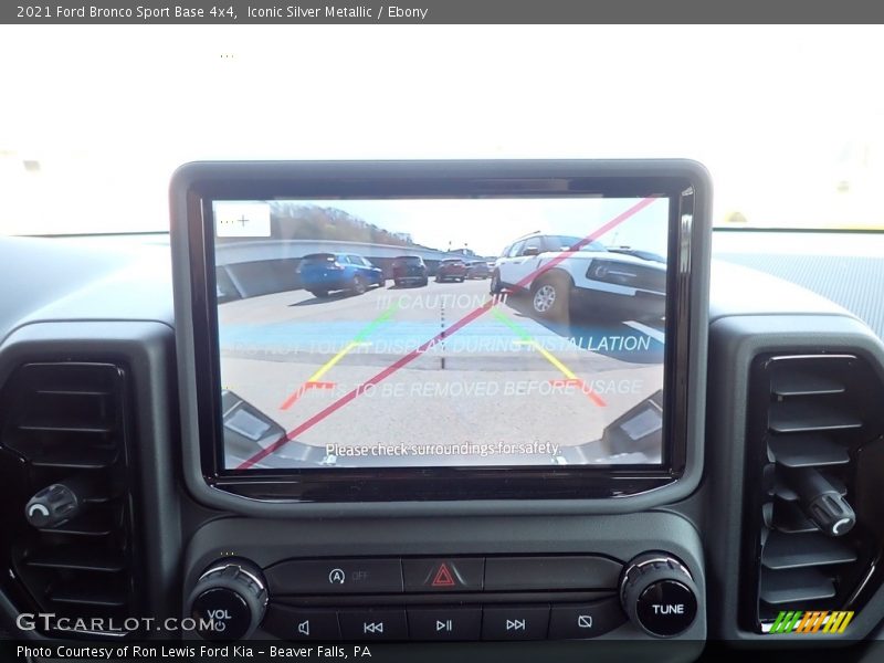 Iconic Silver Metallic / Ebony 2021 Ford Bronco Sport Base 4x4