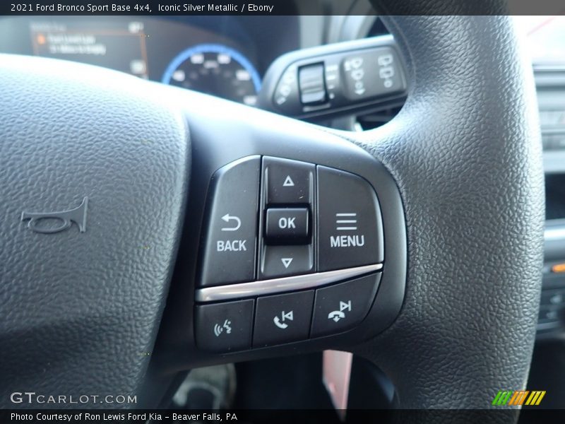 Iconic Silver Metallic / Ebony 2021 Ford Bronco Sport Base 4x4