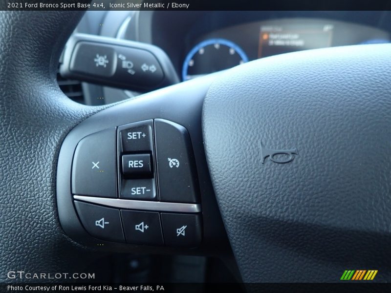 Iconic Silver Metallic / Ebony 2021 Ford Bronco Sport Base 4x4