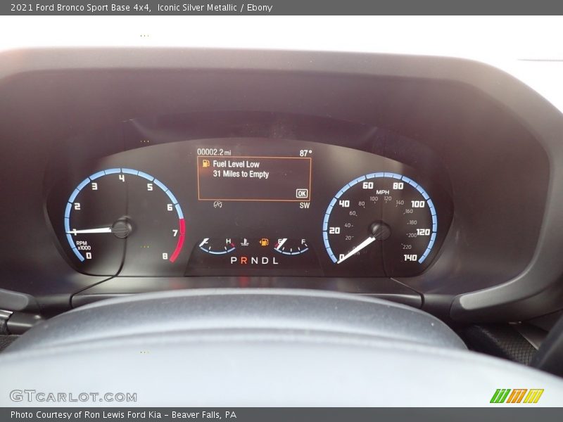 Iconic Silver Metallic / Ebony 2021 Ford Bronco Sport Base 4x4