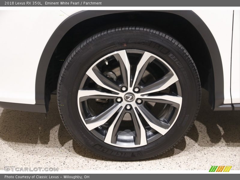 Eminent White Pearl / Parchment 2018 Lexus RX 350L