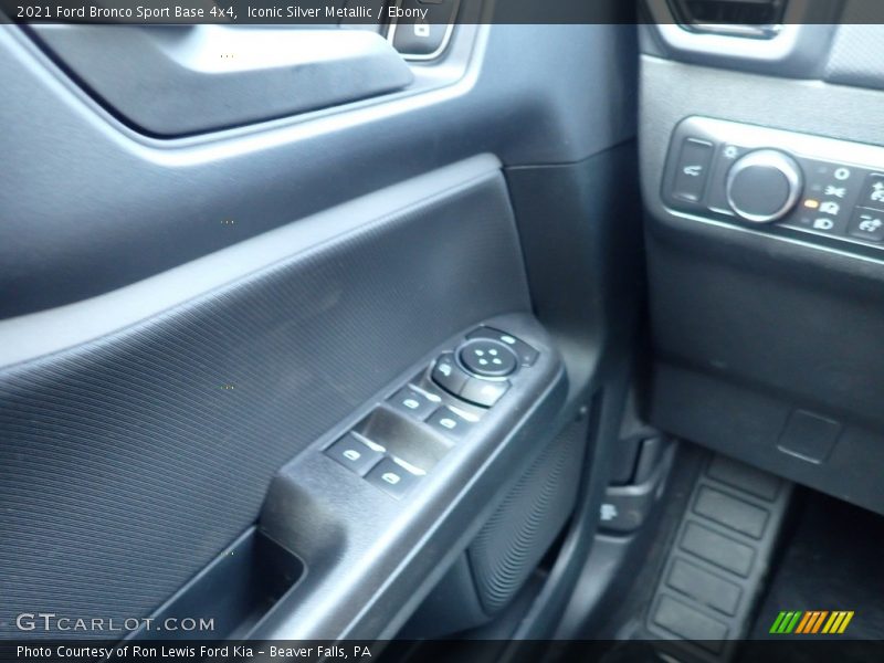 Iconic Silver Metallic / Ebony 2021 Ford Bronco Sport Base 4x4