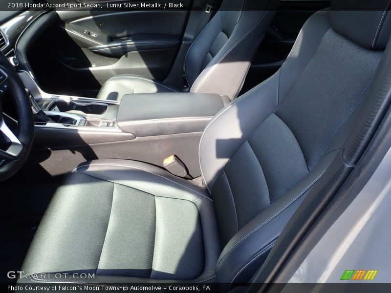 Lunar Silver Metallic / Black 2018 Honda Accord Sport Sedan