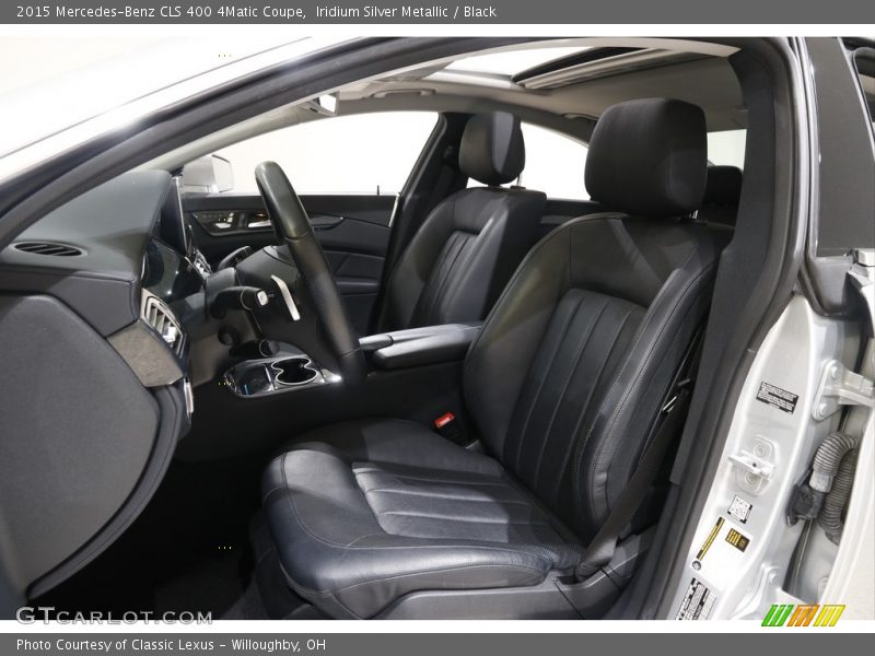 Front Seat of 2015 CLS 400 4Matic Coupe