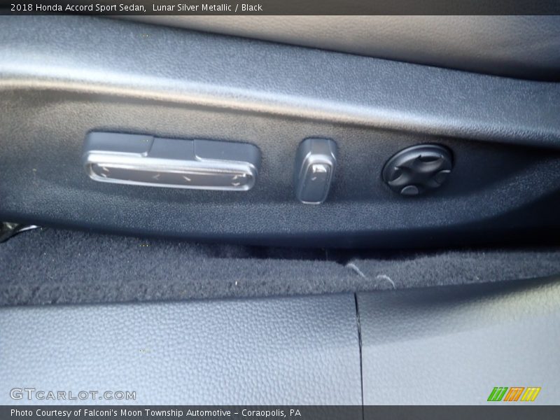 Lunar Silver Metallic / Black 2018 Honda Accord Sport Sedan