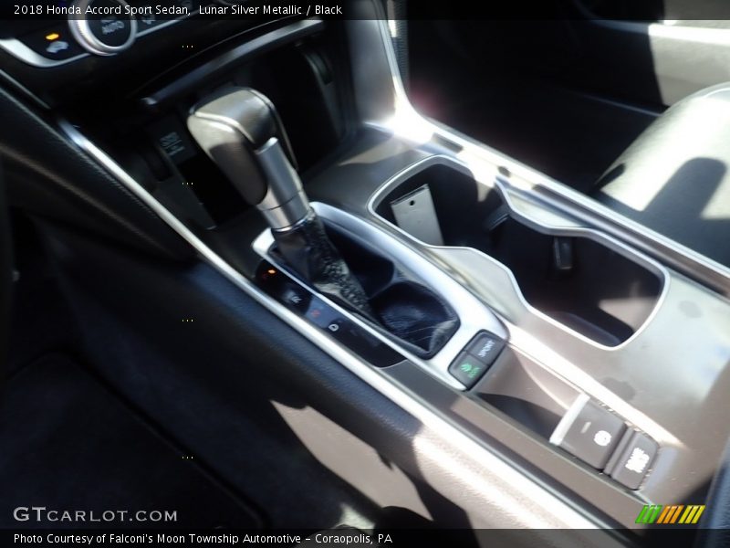Lunar Silver Metallic / Black 2018 Honda Accord Sport Sedan