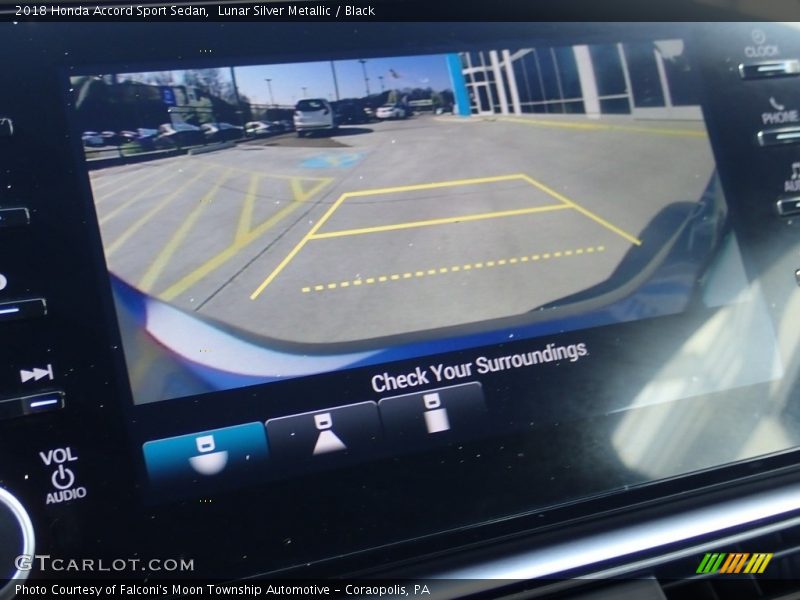 Lunar Silver Metallic / Black 2018 Honda Accord Sport Sedan