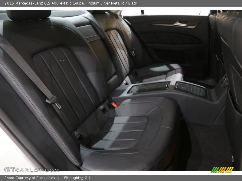 Rear Seat of 2015 CLS 400 4Matic Coupe