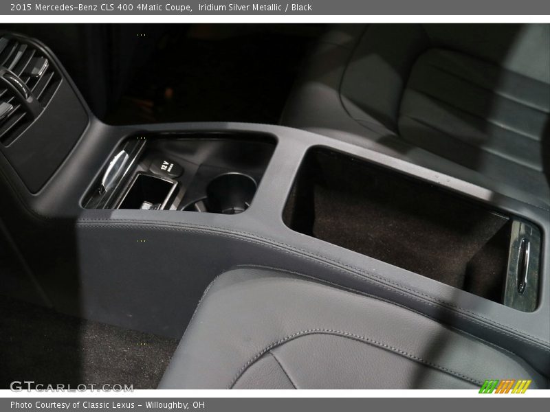 Iridium Silver Metallic / Black 2015 Mercedes-Benz CLS 400 4Matic Coupe