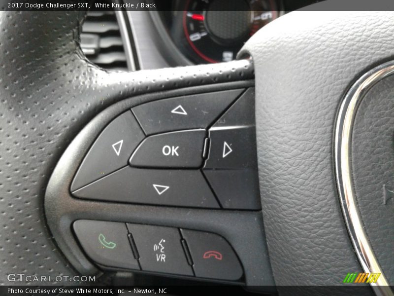 White Knuckle / Black 2017 Dodge Challenger SXT