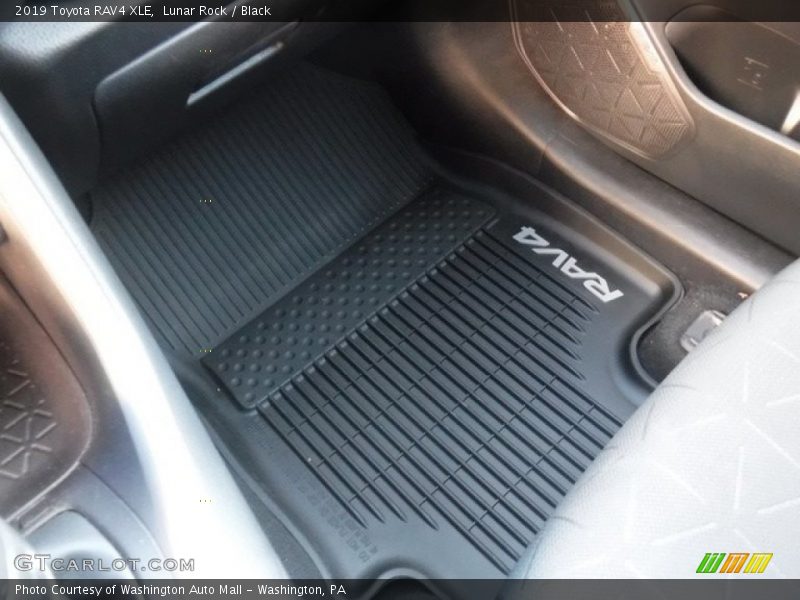 Lunar Rock / Black 2019 Toyota RAV4 XLE