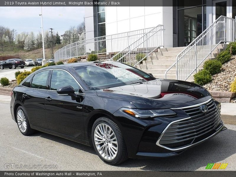 Midnight Black Metallic / Black 2019 Toyota Avalon Hybrid Limited