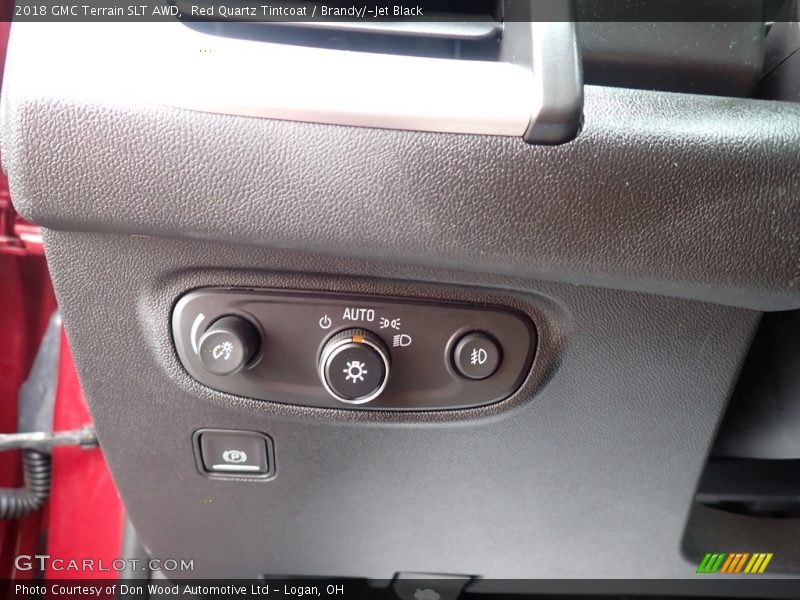 Red Quartz Tintcoat / Brandy/­Jet Black 2018 GMC Terrain SLT AWD