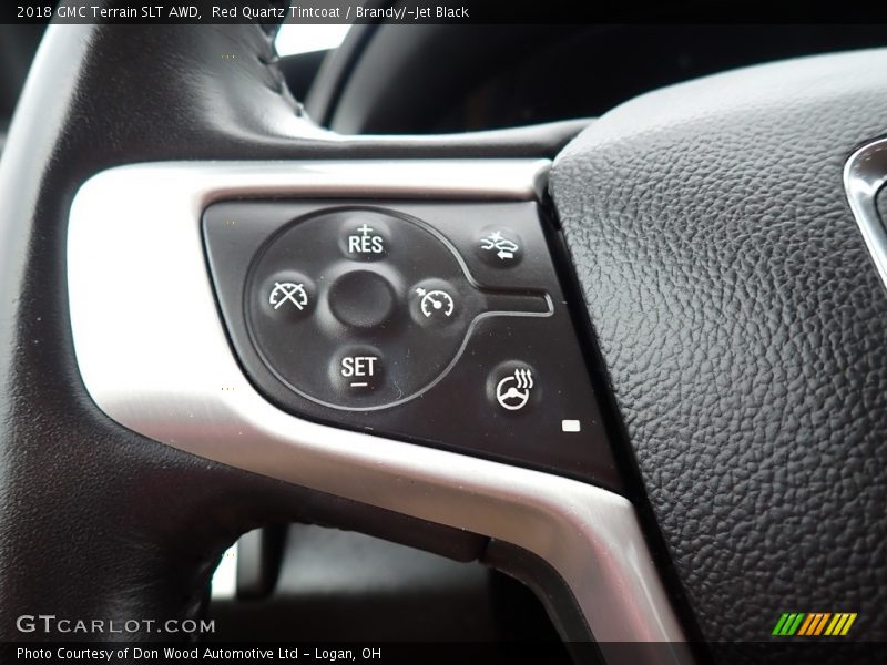 Red Quartz Tintcoat / Brandy/­Jet Black 2018 GMC Terrain SLT AWD