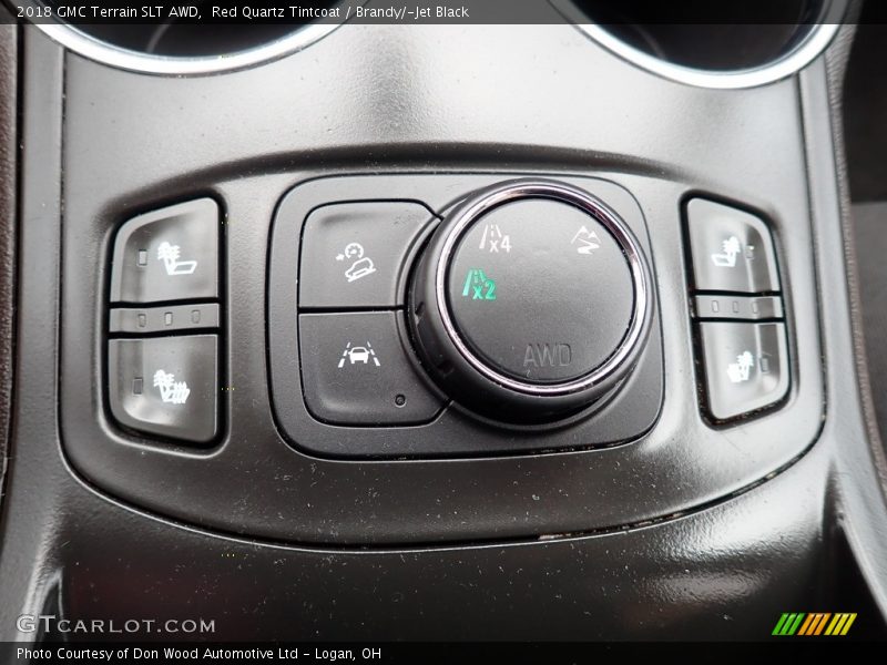 Red Quartz Tintcoat / Brandy/­Jet Black 2018 GMC Terrain SLT AWD