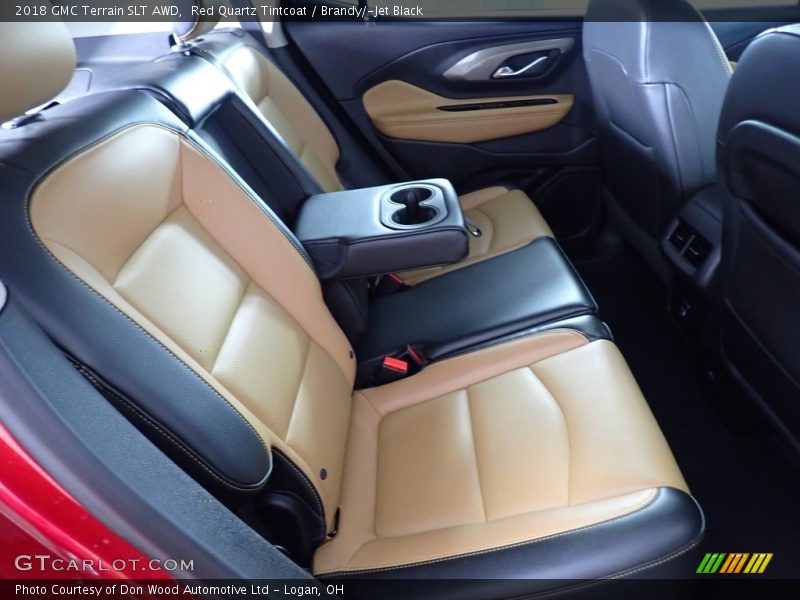 Red Quartz Tintcoat / Brandy/­Jet Black 2018 GMC Terrain SLT AWD