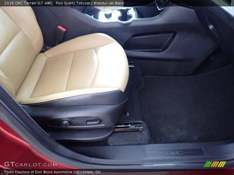Red Quartz Tintcoat / Brandy/­Jet Black 2018 GMC Terrain SLT AWD