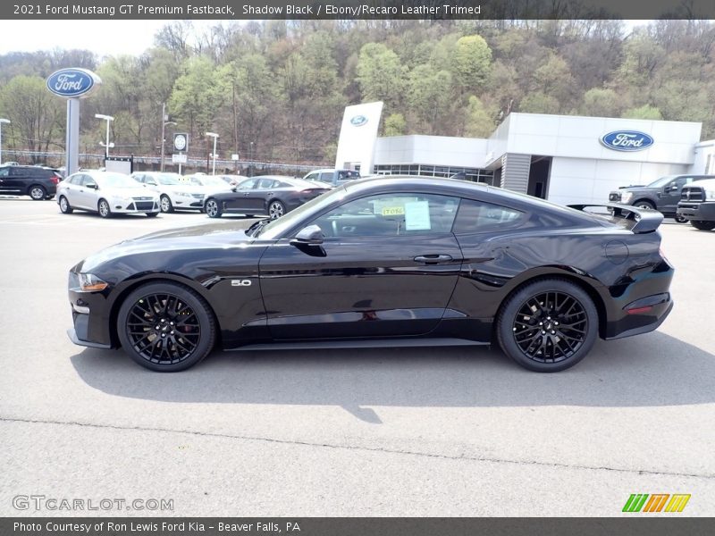  2021 Mustang GT Premium Fastback Shadow Black