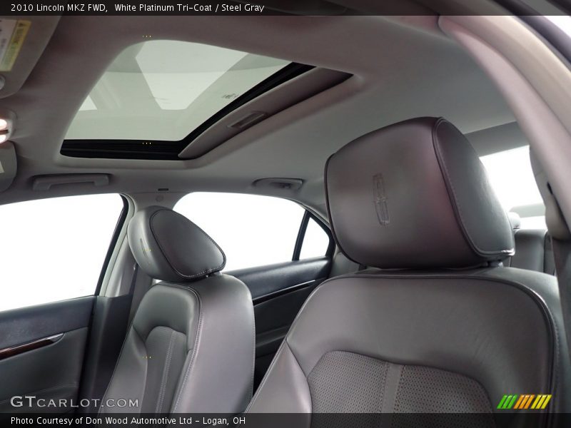 White Platinum Tri-Coat / Steel Gray 2010 Lincoln MKZ FWD