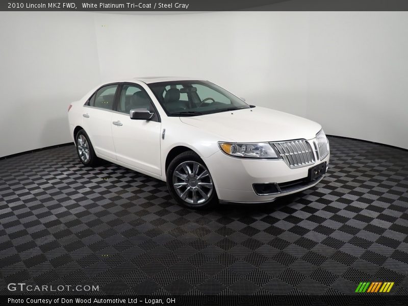 White Platinum Tri-Coat / Steel Gray 2010 Lincoln MKZ FWD
