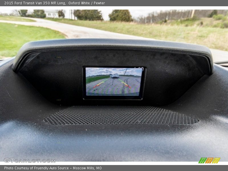 Oxford White / Pewter 2015 Ford Transit Van 350 MR Long