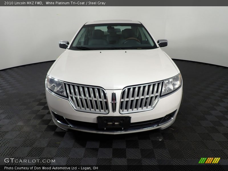 White Platinum Tri-Coat / Steel Gray 2010 Lincoln MKZ FWD