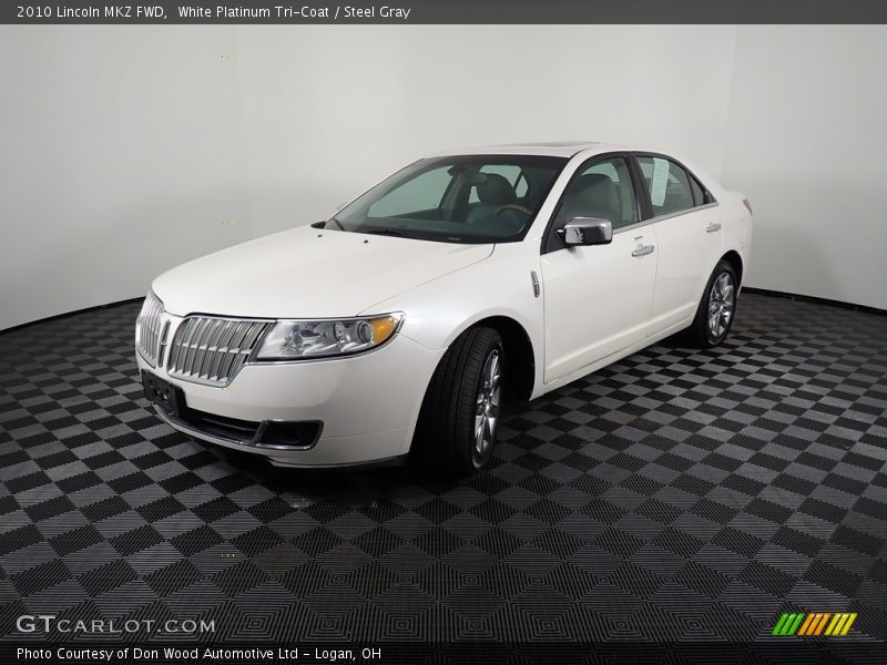 White Platinum Tri-Coat / Steel Gray 2010 Lincoln MKZ FWD