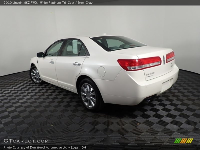 White Platinum Tri-Coat / Steel Gray 2010 Lincoln MKZ FWD