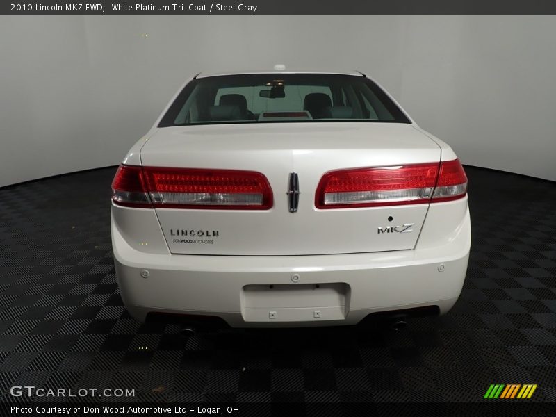 White Platinum Tri-Coat / Steel Gray 2010 Lincoln MKZ FWD