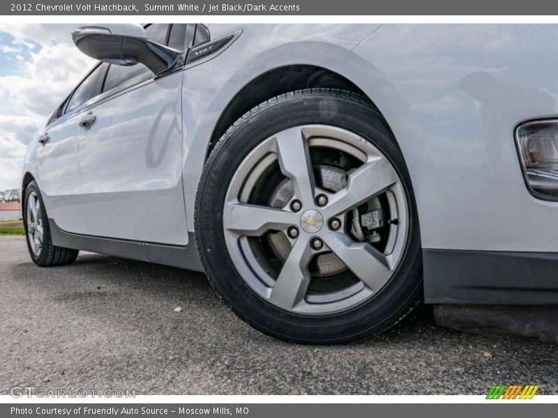 Summit White / Jet Black/Dark Accents 2012 Chevrolet Volt Hatchback