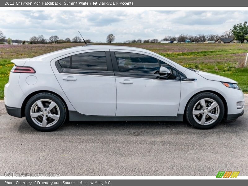 Summit White / Jet Black/Dark Accents 2012 Chevrolet Volt Hatchback