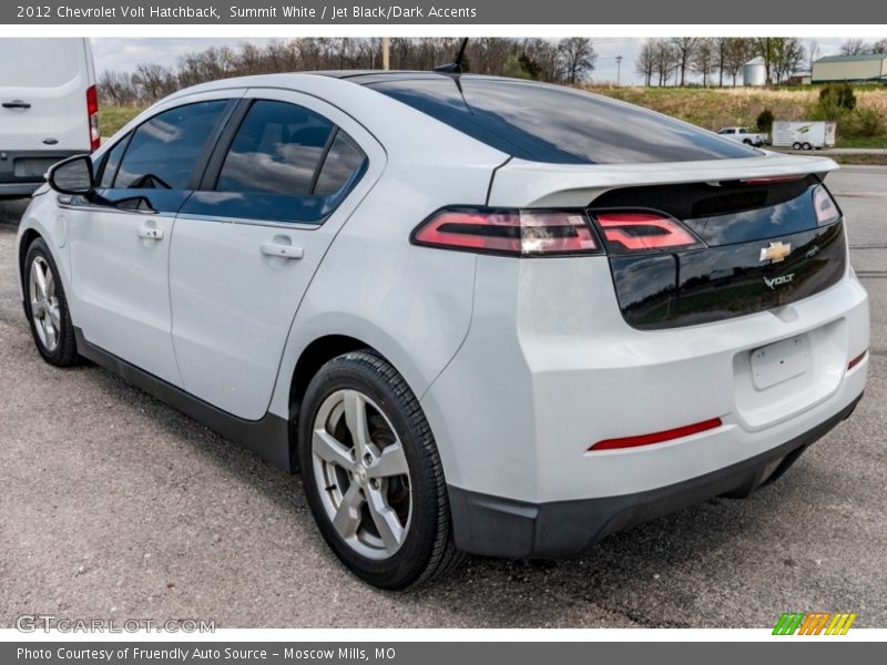 Summit White / Jet Black/Dark Accents 2012 Chevrolet Volt Hatchback