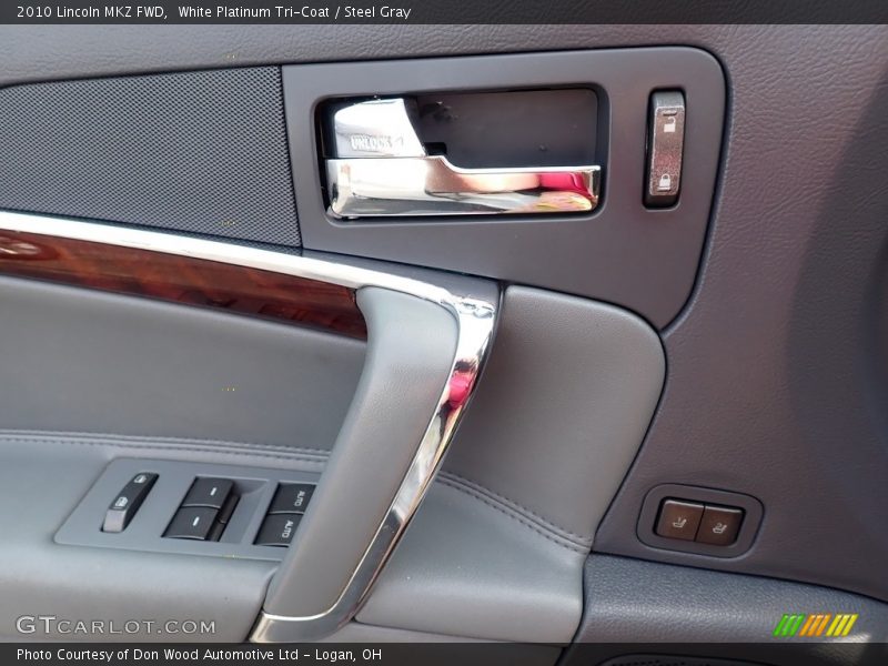 White Platinum Tri-Coat / Steel Gray 2010 Lincoln MKZ FWD