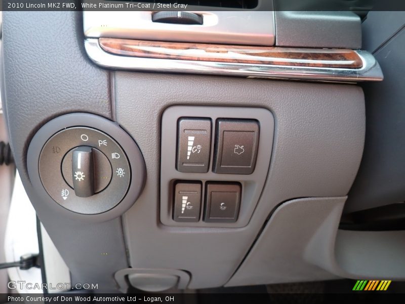 White Platinum Tri-Coat / Steel Gray 2010 Lincoln MKZ FWD