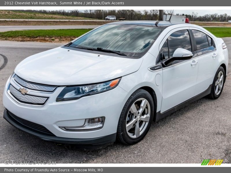 Summit White / Jet Black/Dark Accents 2012 Chevrolet Volt Hatchback